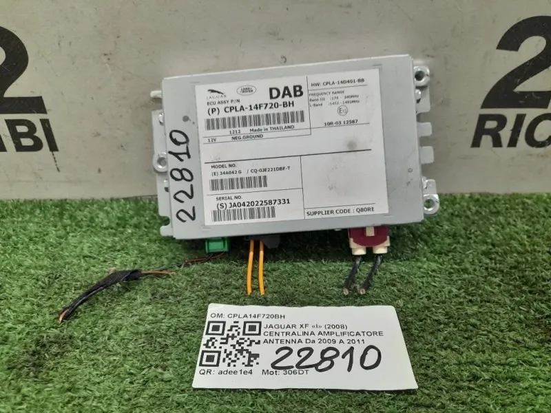 Centralina Amplificatore Antenna CPLA14F720BH Jaguar XF I 2008