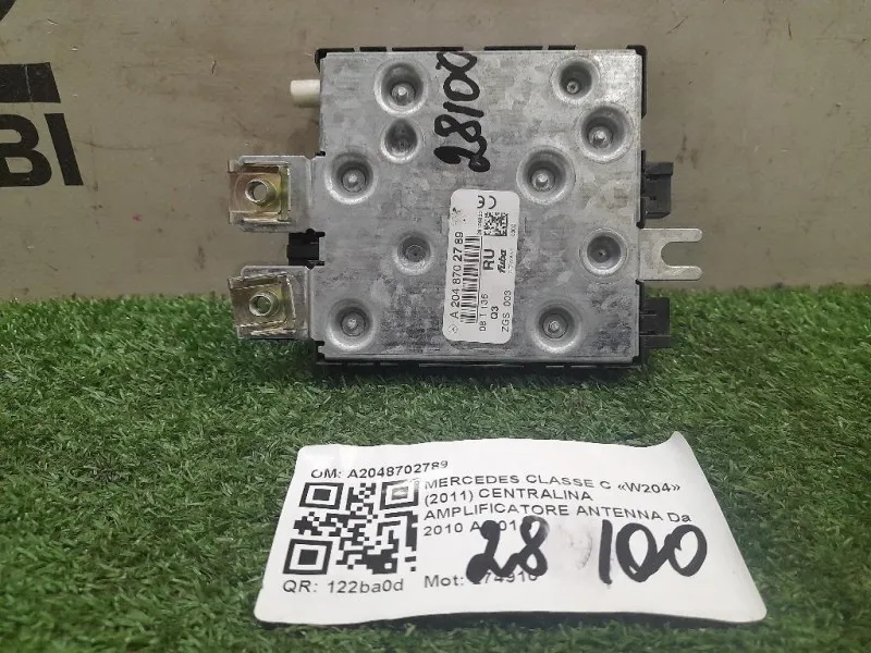 Centralina Amplificatore Antenna A2048702789 Mercedes Classe C W204 2011