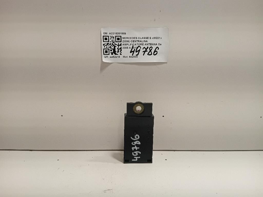 Centralina Amplificatore Antenna A2218201889 Mercedes Classe S W221 2006