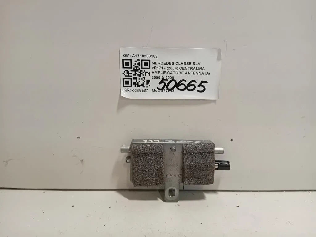 Centralina Amplificatore Antenna A1718200189 Mercedes Classe SLK R171 2004