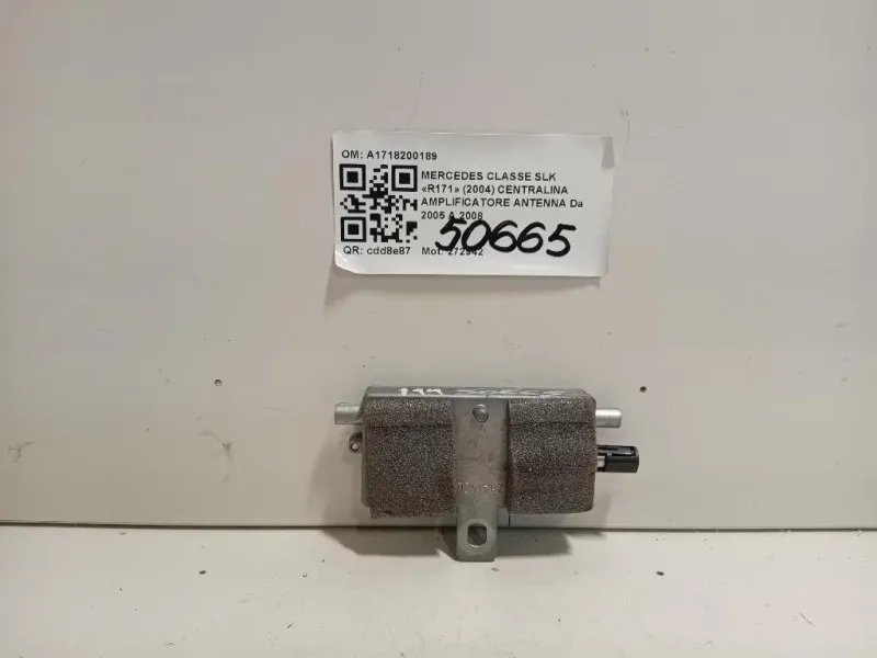 Centralina Amplificatore Antenna A1718200189 Mercedes Classe SLK R171 2004