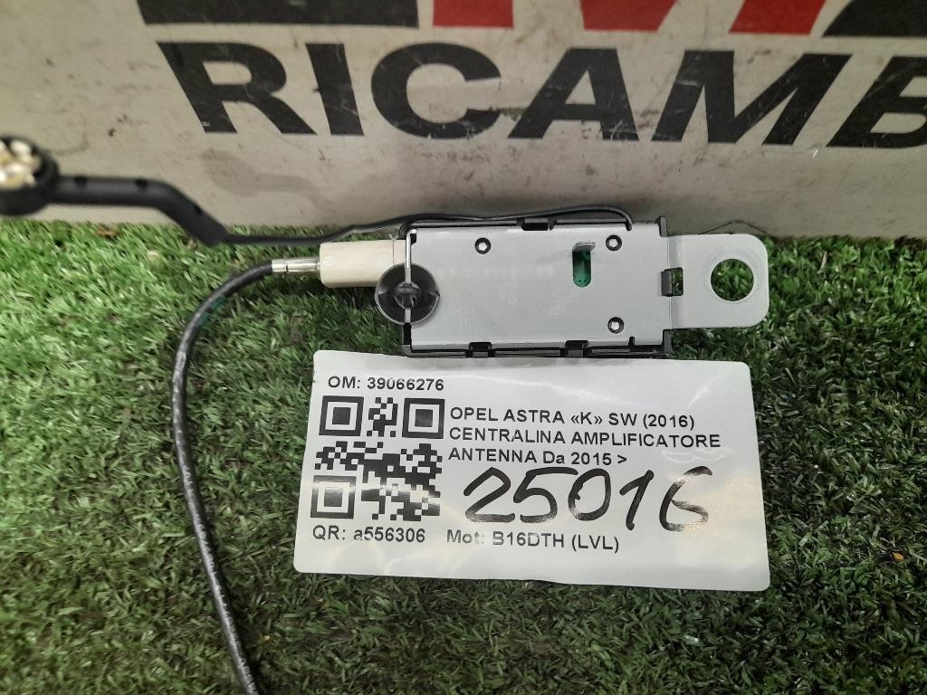 Centralina Amplificatore Antenna 39066276 Opel Astra K SW 2016