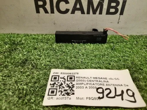 Centralina Amplificatore Antenna 8200082278 Renault Megane II CC 2003