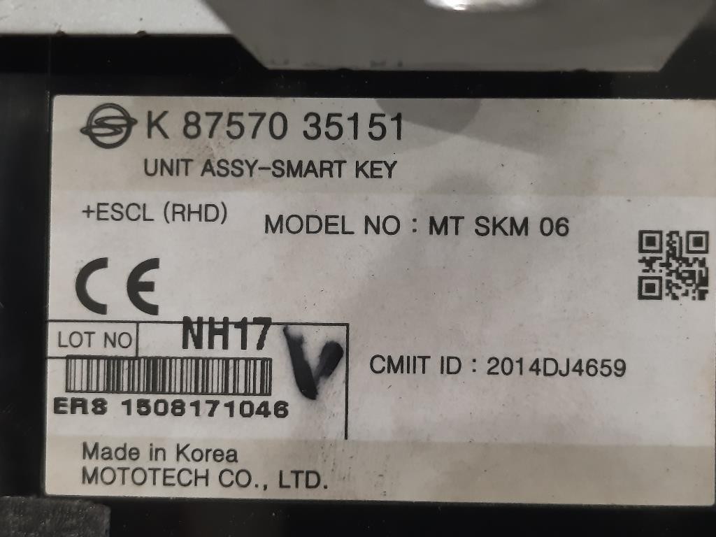 Centralina Amplificatore Antenna 87570 35151 Ssangyong Tivoli 2015