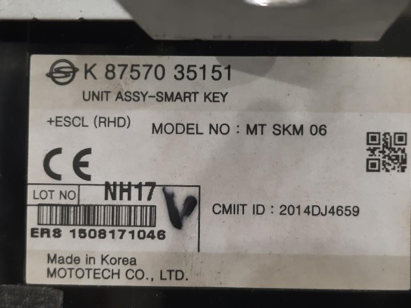 Centralina Amplificatore Antenna 87570 35151 Ssangyong Tivoli 2015