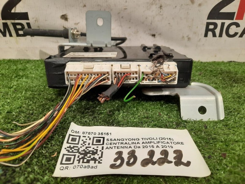 Centralina Amplificatore Antenna 87570 35151 Ssangyong Tivoli 2015