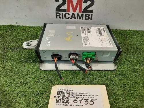 Centralina Amplificatore Antenna 31384317AA Volvo V40 II 2012