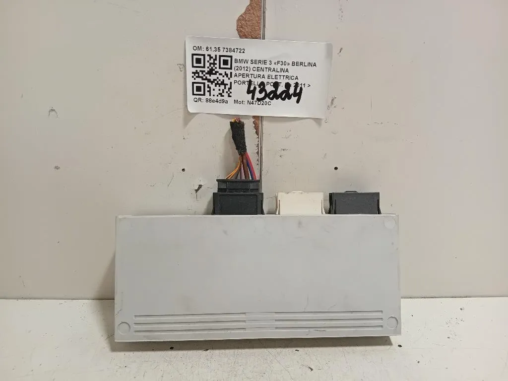 Centralina Apertura Elettrica Portello POST 6135 7384722 Bmw Serie 3 F30 Berlina 2012
