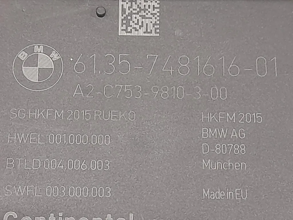 Centralina Apertura Elettrica Portello POST 949141901 Bmw Serie 3 F31 Touring 2015