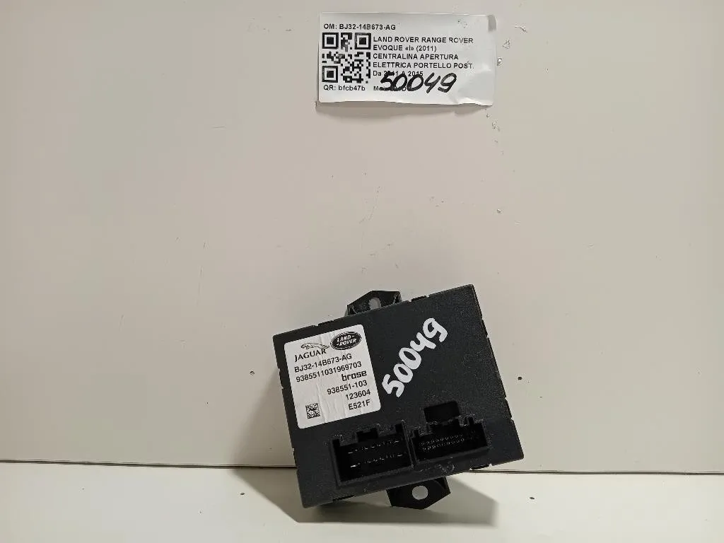 Centralina Apertura Elettrica Portello POST BJ32-14B673-AG Land Rover Range Rover Evoque I 2011