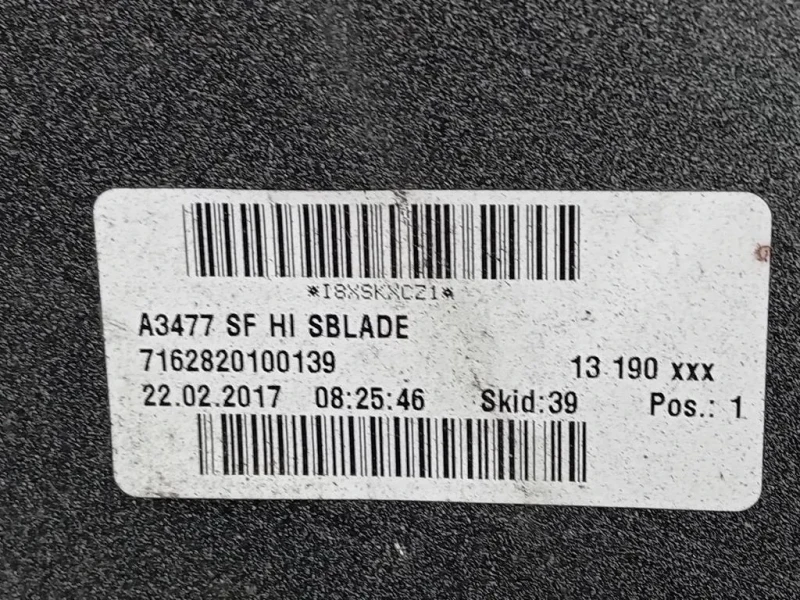 Paraurti POST 20951267 Opel Zafira C 2012