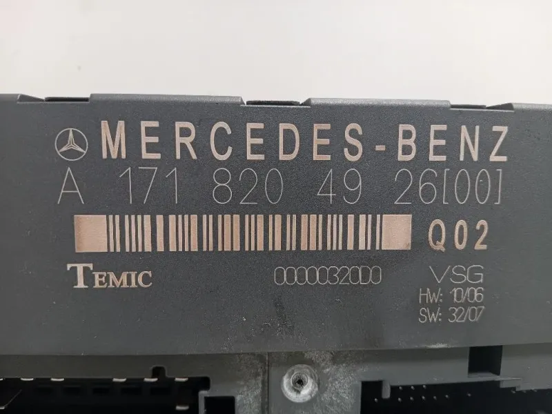 Centralina Apertura Tetto A1718204926 Mercedes Classe SLK R171 2004