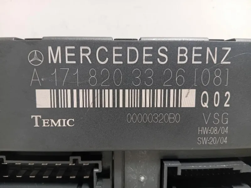 Centralina Apertura Tetto A1718203326 Mercedes Classe SLK R171 2004