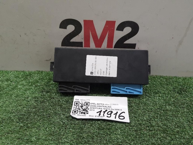 Centralina Apertura Tetto 13197774 Opel Astra H Cabrio 2005