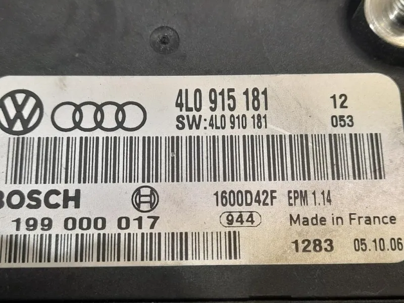 Centralina Batteria 4L0915181 Audi Q7 4LB 2009