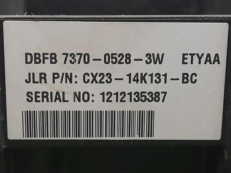 Centralina Batteria CX23-14K131-BC Jaguar XF I 2008