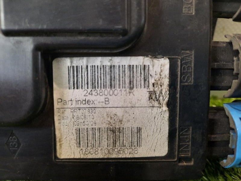 Centralina Batteria 243800011R Renault Mégane III SW 2009