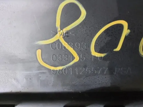 Paraurti POST 9801125577 Peugeot 2008 I 2013