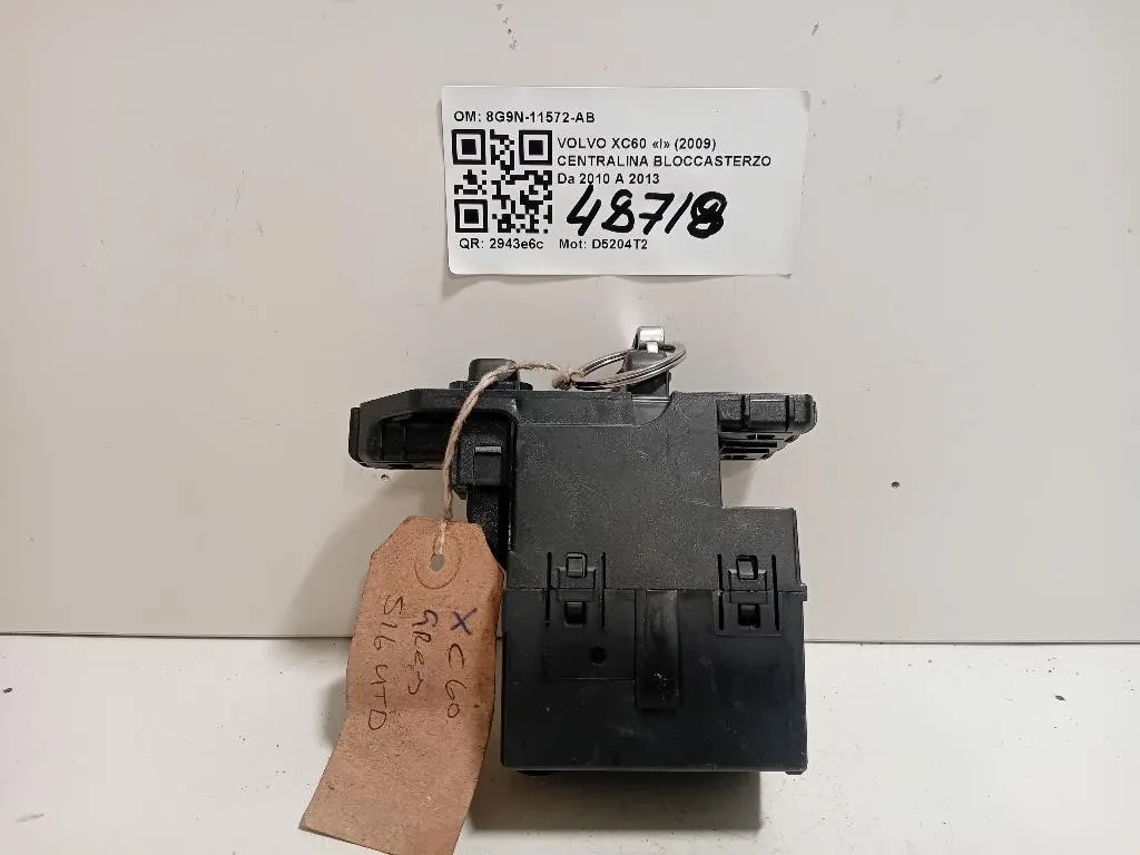 Centralina Bloccasterzo 8G9N-11572-AB Volvo XC60 I 2009