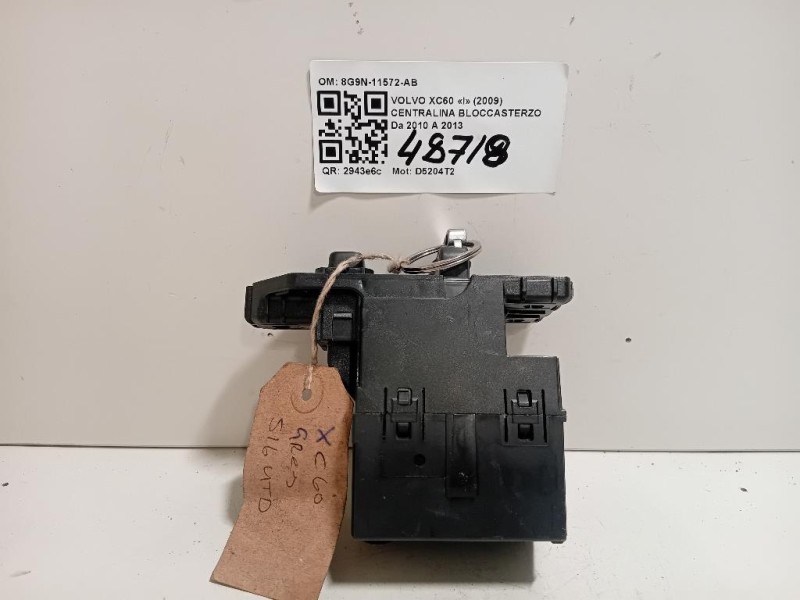 Centralina Bloccasterzo 8G9N-11572-AB Volvo XC60 I 2009