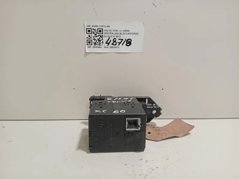 Centralina Bloccasterzo 8G9N-11572-AB Volvo XC60 I 2009