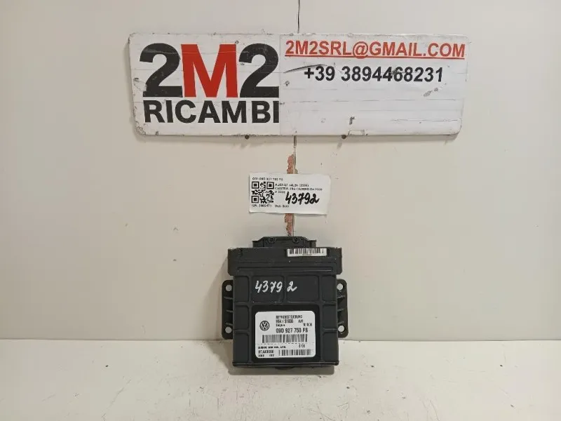 Centralina Cambio 09D 927 750 FS Audi Q7 4LB 2006