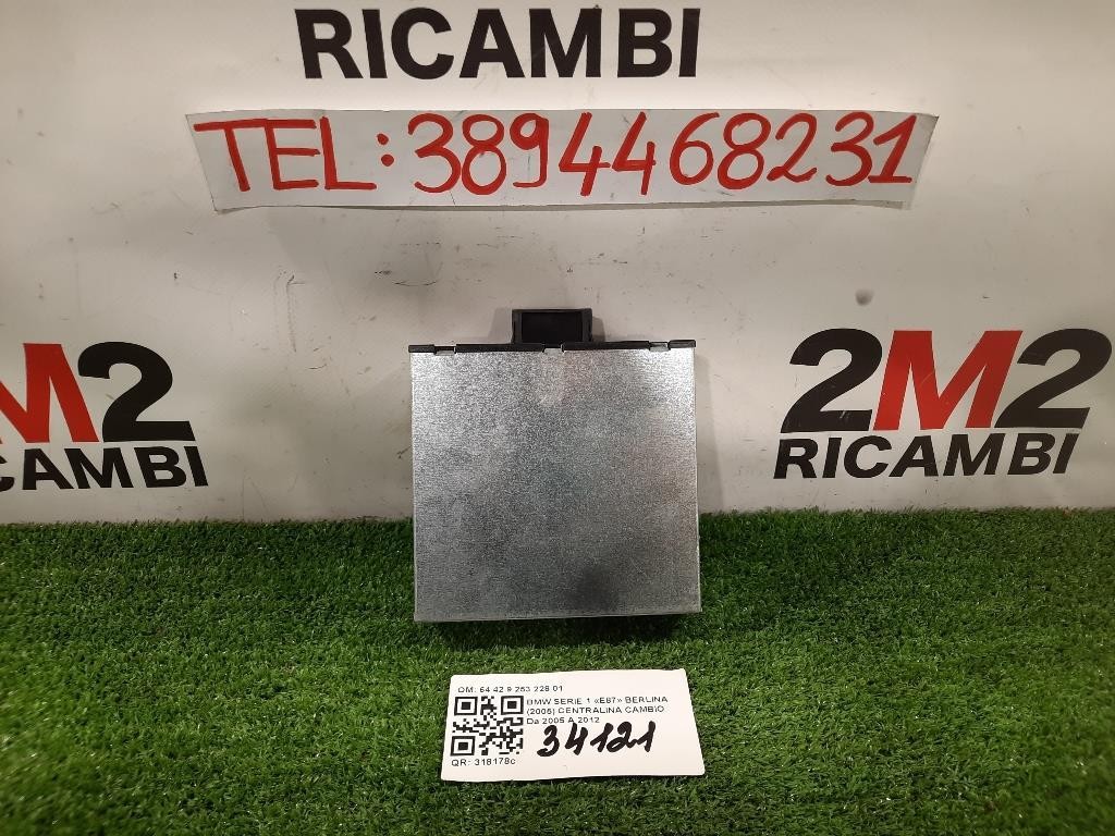 Centralina Cambio 64 42 9 253 228 01 CENTRALINA CONVERTITORE Bmw Serie 1 E87 Berlina 2005