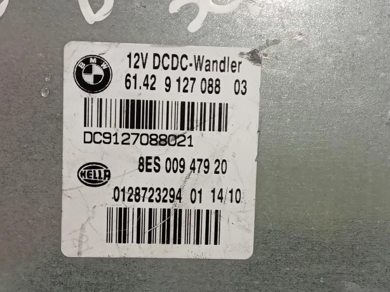 Centralina Cambio CONVERTITORE CENTRALINA 6142 9127068 03 Bmw X1 E84 2010