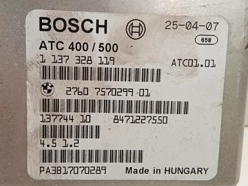 Centralina Cambio 1 137 328 119 2760757029901 CENTRALINA CAMBIO Bmw X3 E83 2004