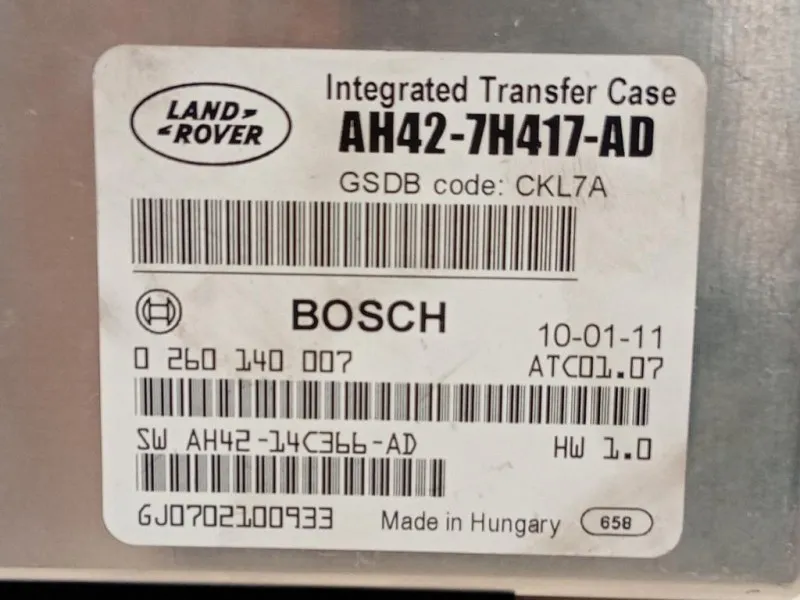 Centralina Cambio AH42-7H417-AD Land Rover Discovery IV 2010
