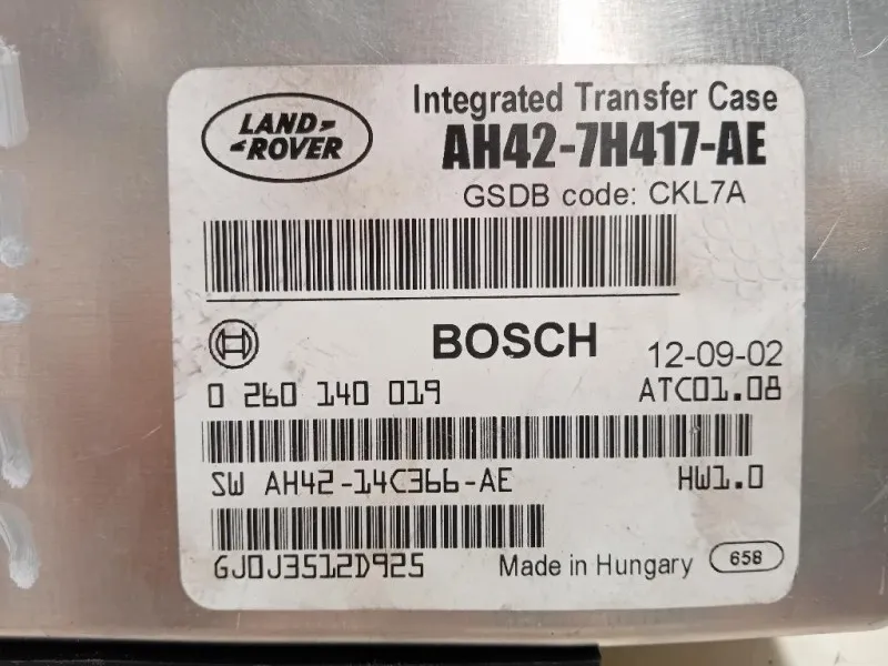 Centralina Cambio AH42-7H417-AE Land Rover Discovery IV 2010