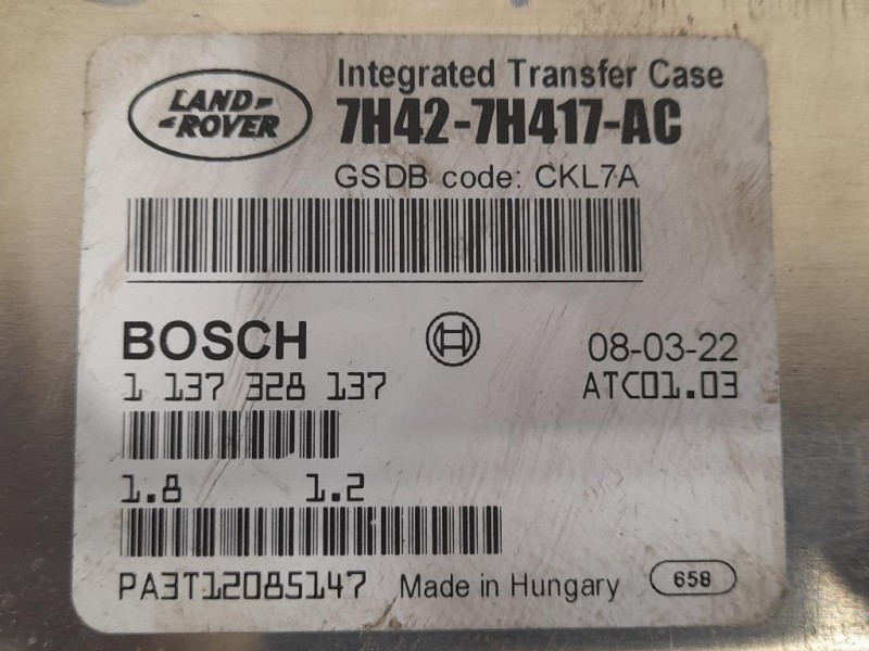 Centralina Cambio 7H42-7H417-AC Land Rover Range Rover III 2009