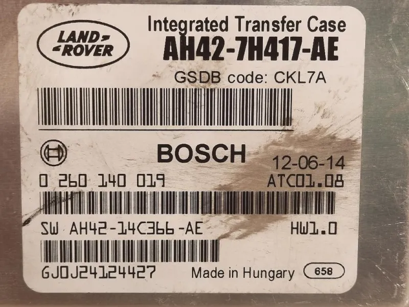 Centralina Cambio AH42-7H417-AE Land Rover Range Rover Sport I 2005