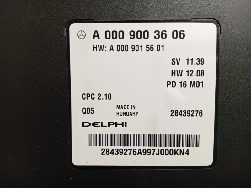 Centralina Cambio A0009003606 Mercedes Classe A W176 2015