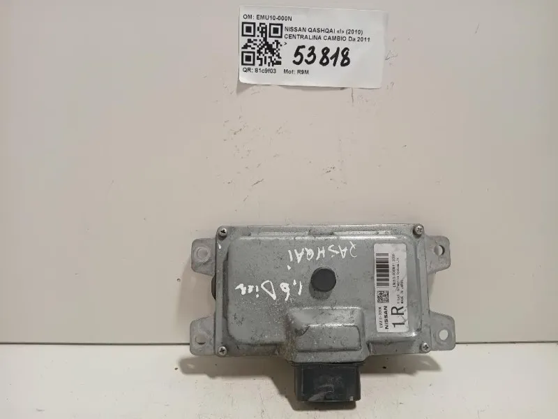 Centralina Cambio EMU10-000N Nissan Qashqai I 2010