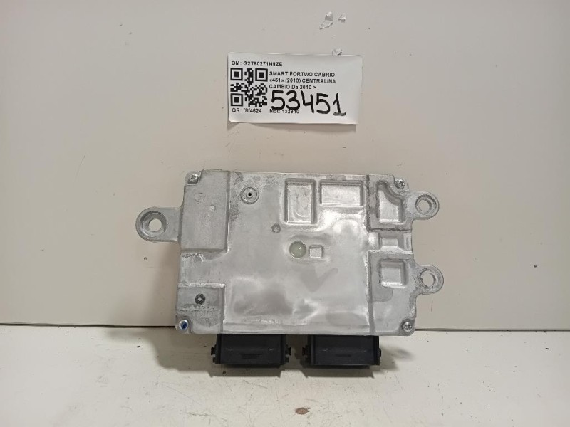 Centralina Cambio G2T60271H8ZE A4519002001 Smart Fortwo Cabrio 451 2010