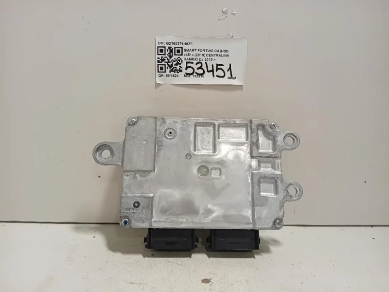 Centralina Cambio G2T60271H8ZE A4519002001 Smart Fortwo Cabrio 451 2010