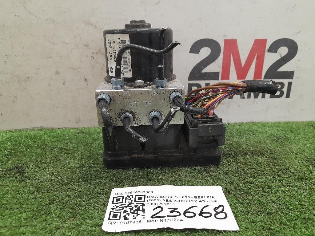 ABS Gruppo ANT 34516789300 Bmw Serie 3 E90 Berlina 2005