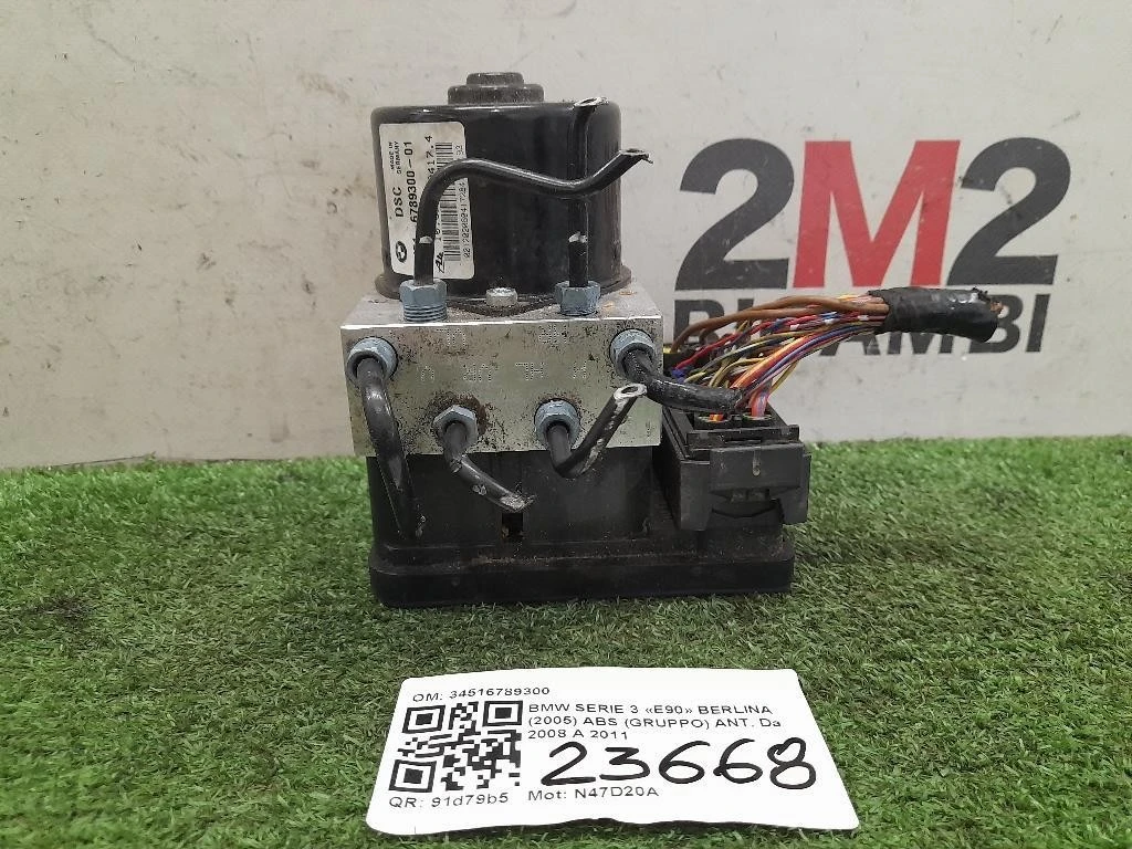 ABS Gruppo ANT 34516789300 Bmw Serie 3 E90 Berlina 2005