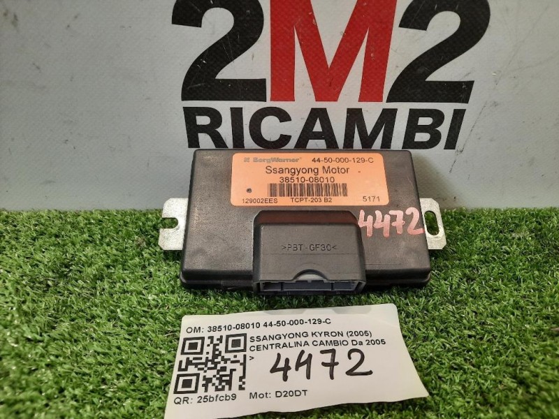 Centralina Cambio 3851008010 Ssangyong Kyron 2005