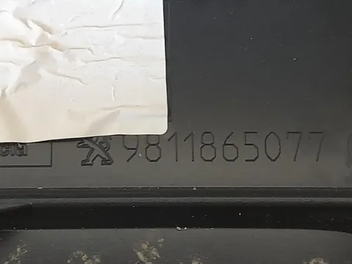 Paraurti POST 9811865077 Peugeot 3008 II 2016