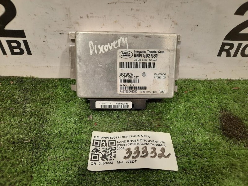 Centralina Cambio Autrevisionata NNW 502931 CENTRALINA ECU Land Rover Discovery III 2005