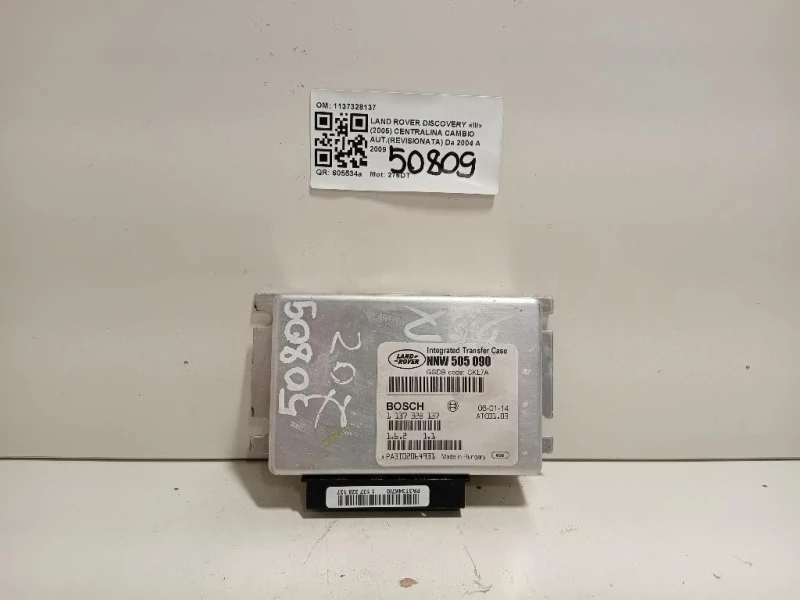 Centralina Cambio Autrevisionata 1137328137 Land Rover Discovery III 2005