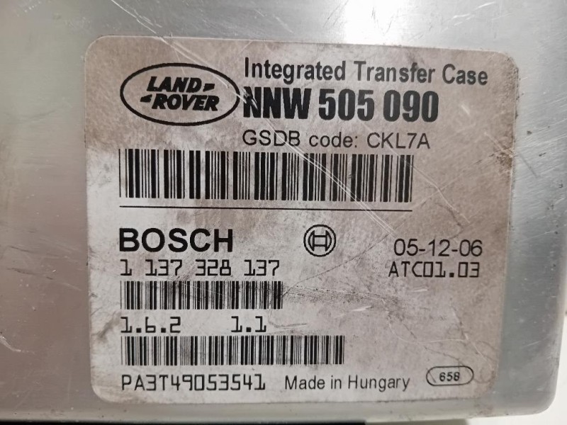 Centralina Cambio Autrevisionata 1137328137 Land Rover Discovery III 2005