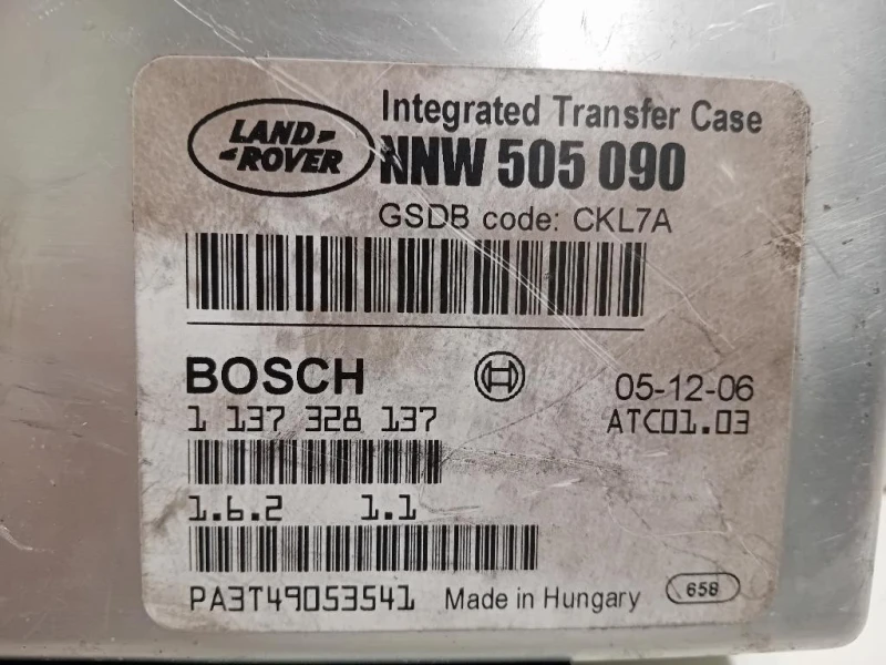 Centralina Cambio Autrevisionata 1137328137 Land Rover Discovery III 2005