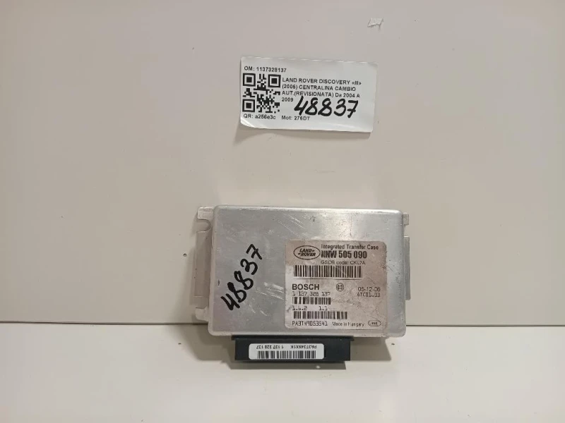 Centralina Cambio Autrevisionata 1137328137 Land Rover Discovery III 2005