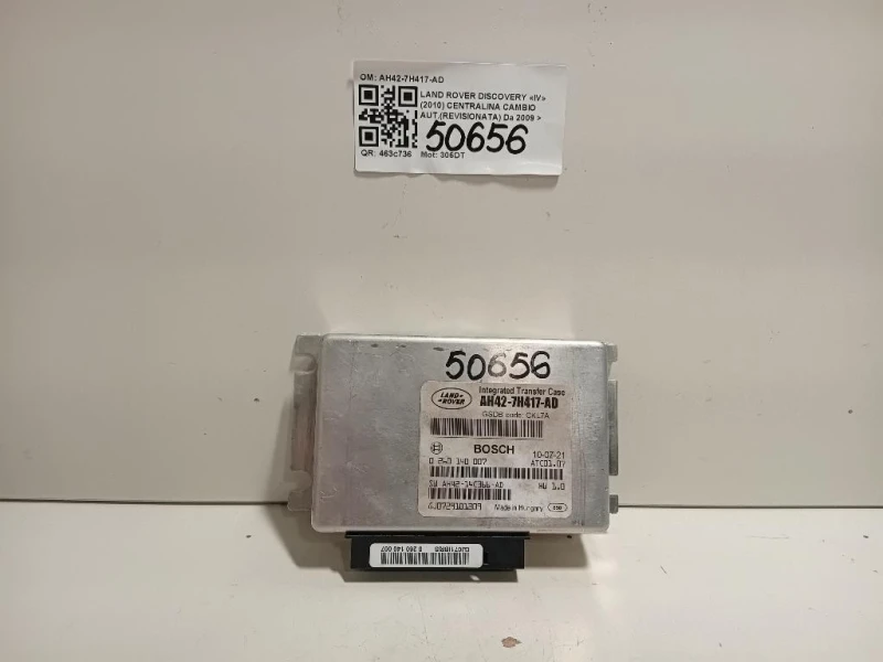 Centralina Cambio Autrevisionata AH42-7H417-AD Land Rover Discovery IV 2010