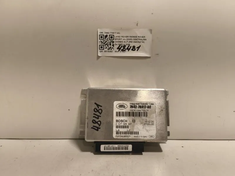 Centralina Cambio Autrevisionata 7H42-7H417-AC Land Rover Range Rover Sport I 2005