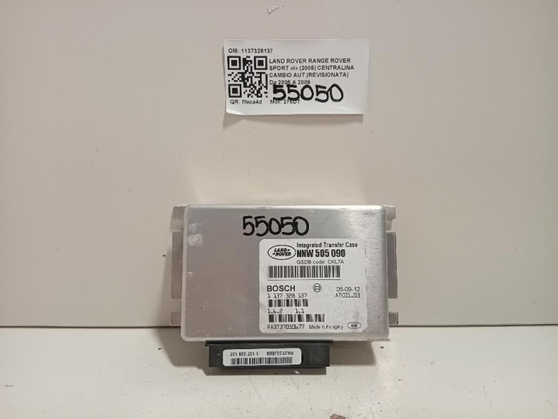 Centralina Cambio Autrevisionata 1137328137 Land Rover Range Rover Sport I 2005