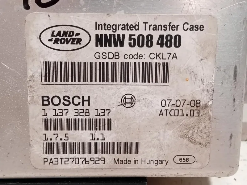 Centralina Cambio Autrevisionata 1137328137 Land Rover Range Rover Sport II 2009